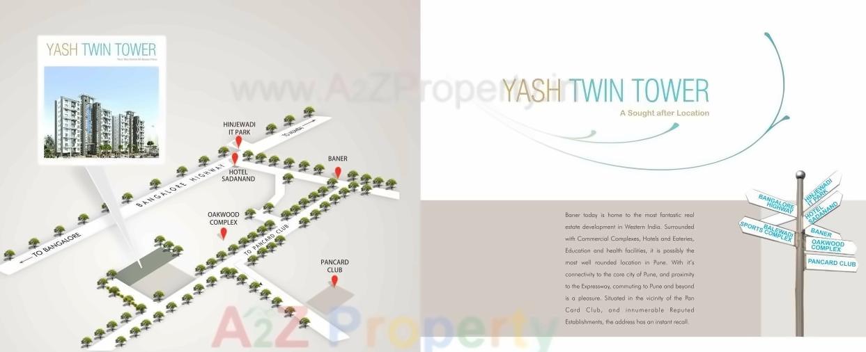  of real estate project Yash Twin Tower located at Baner, Pune, Maharashtra