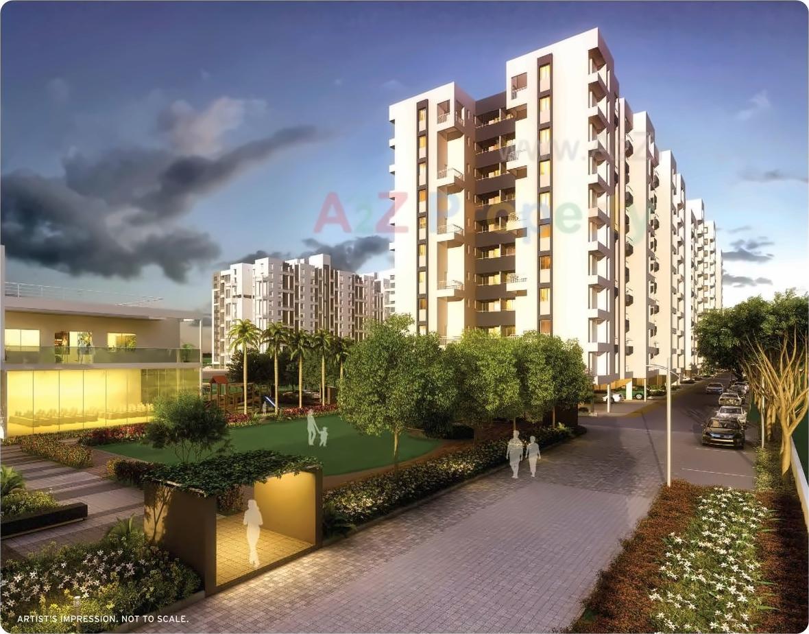 3D Elevation of real estate project Yashwin Anand located at Sus, Pune, Maharashtra