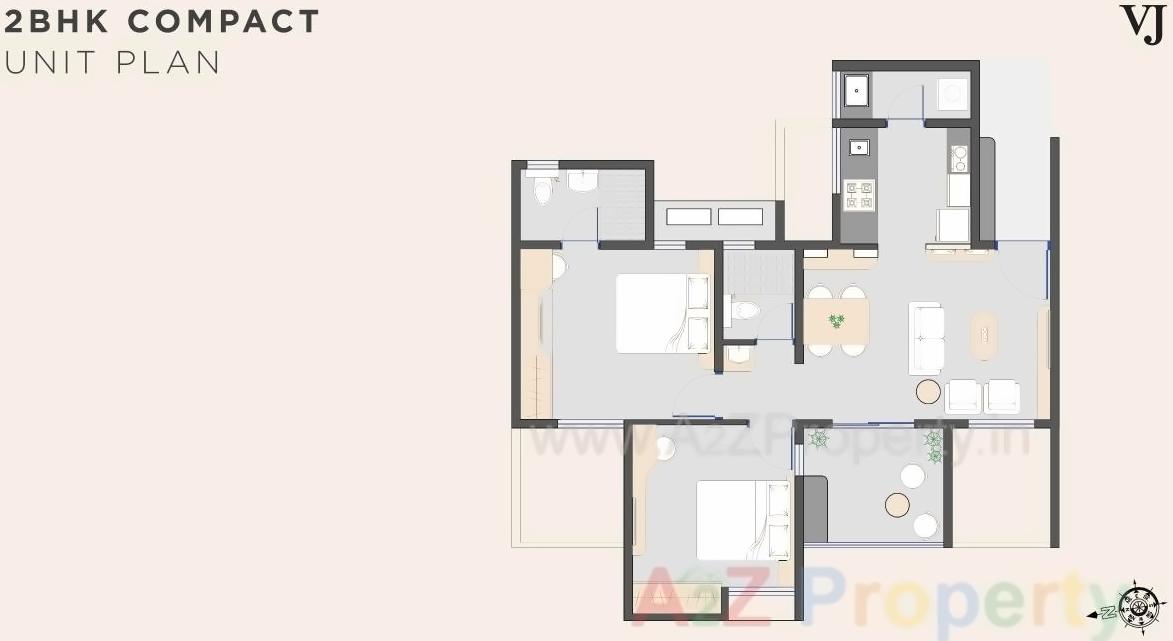 Layout of real estate project Yashwin Hinjawadi located at Man, Pune, Maharashtra