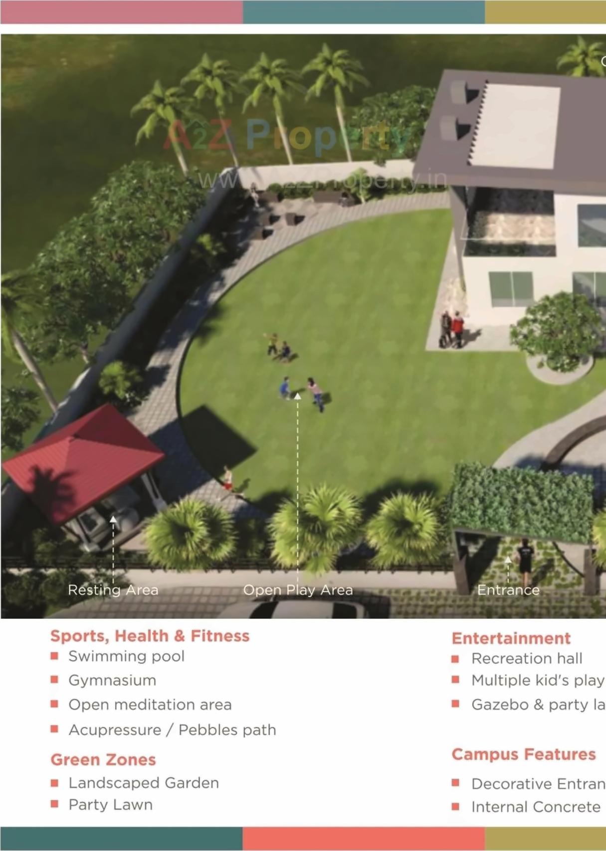 3D Elevation of real estate project Yogin Belva Project located at Lahagaon, Pune, Maharashtra