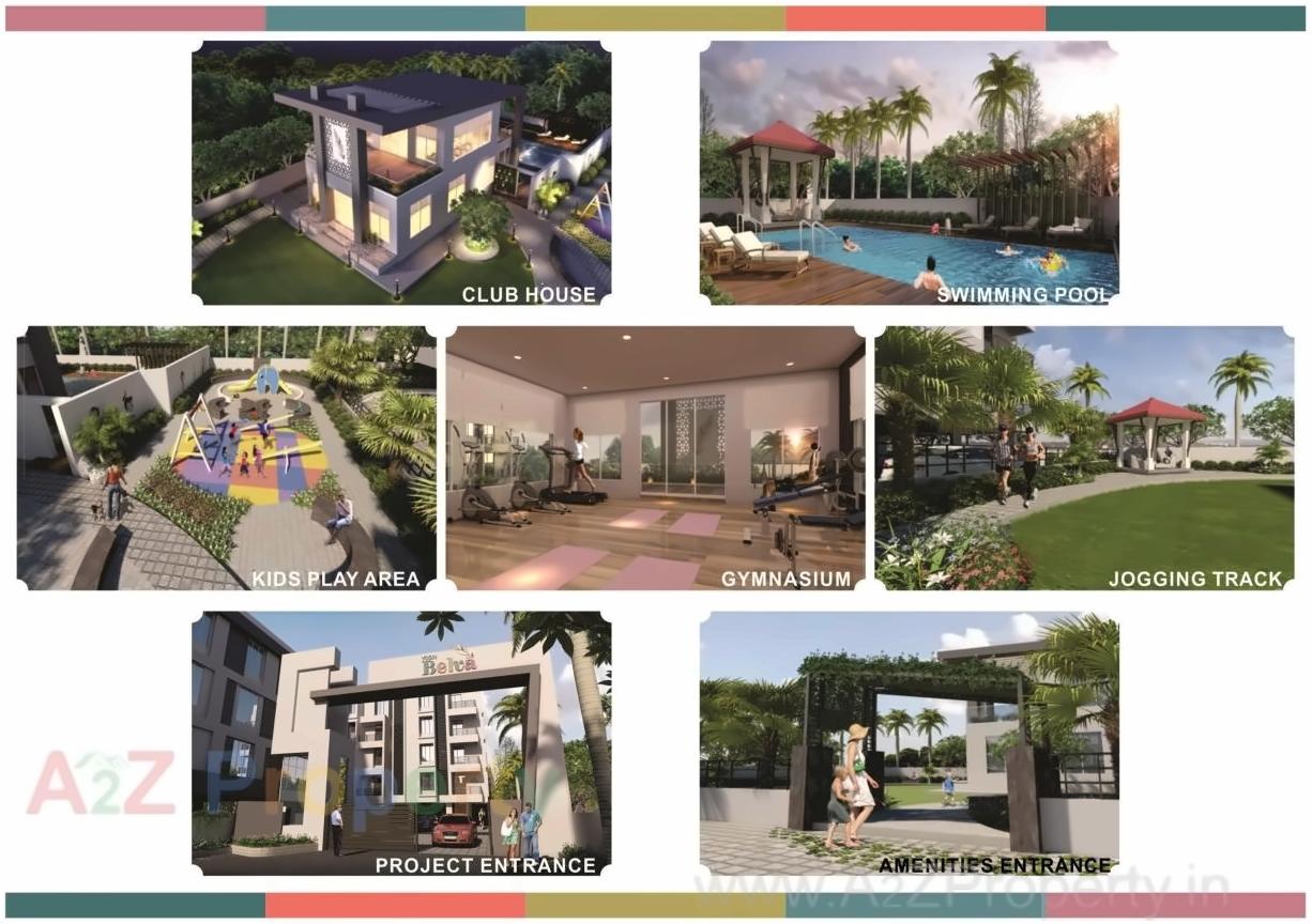 3D Elevation of real estate project Yogin Belva Project located at Lahagaon, Pune, Maharashtra