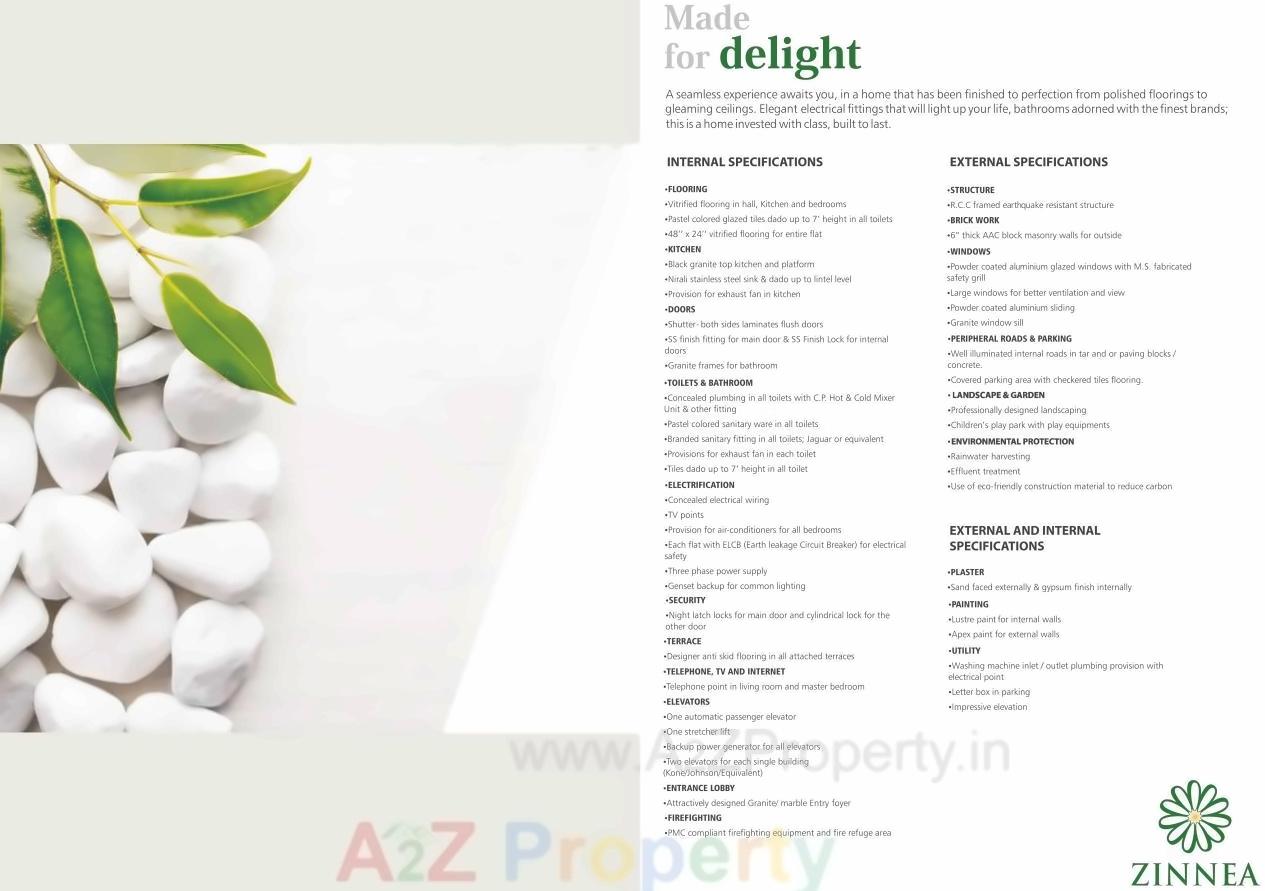  of real estate project Zinnea Housing located at Bavadhan-bk, Pune, Maharashtra