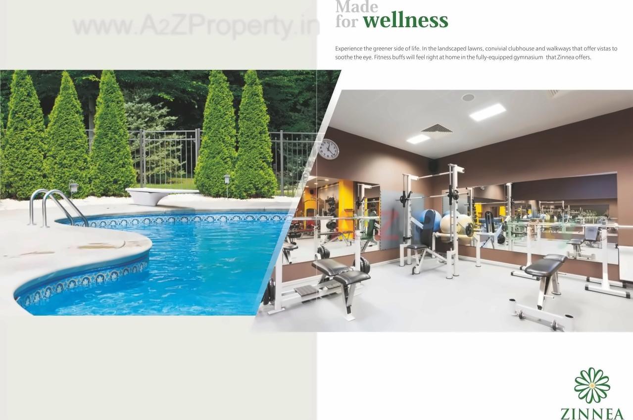 3D Elevation of real estate project Zinnea Housing located at Bavadhan-bk, Pune, Maharashtra