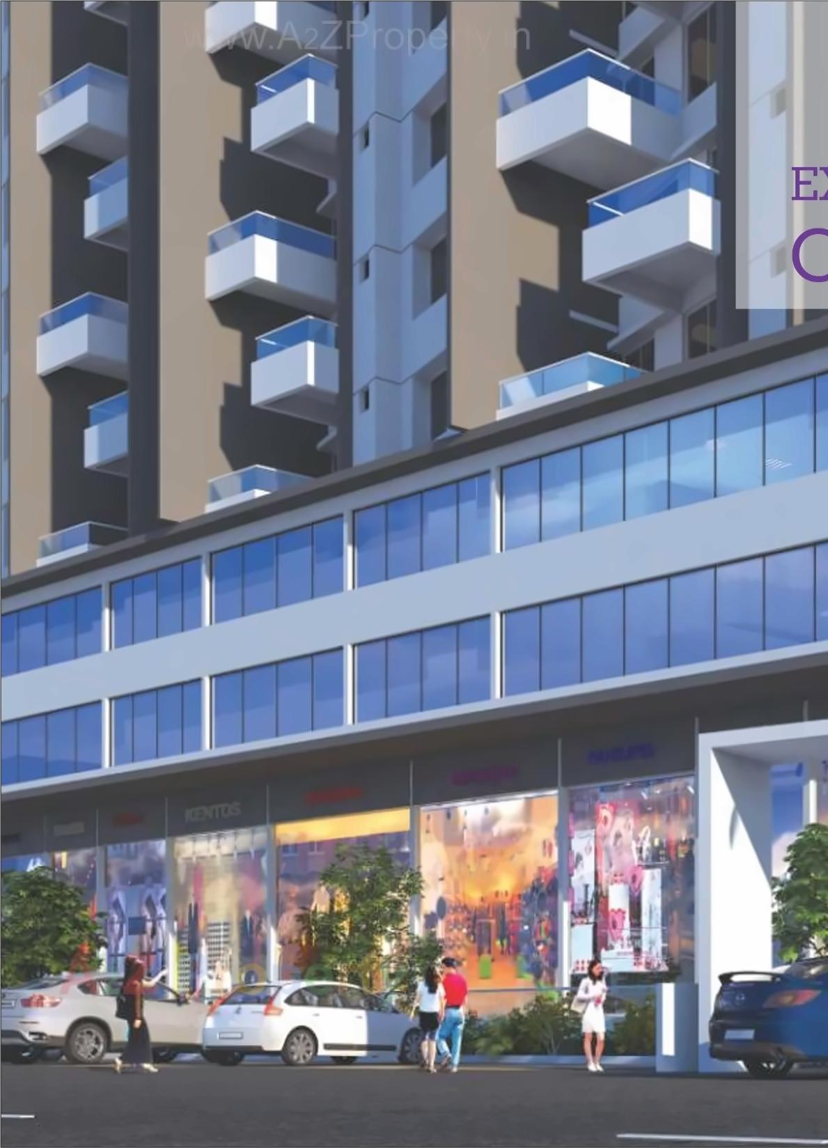 3D Elevation of real estate project Zinnia Elegans located at Wakad, Pune, Maharashtra