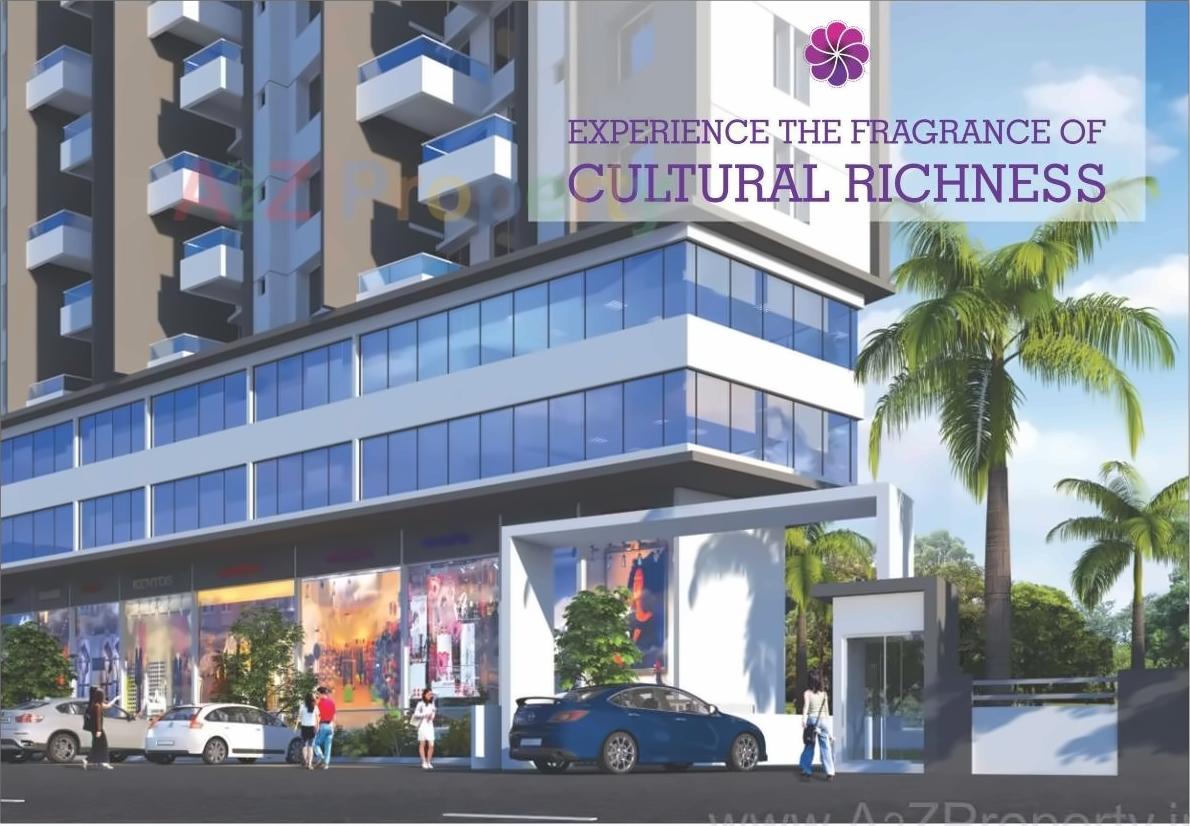 3D Elevation of real estate project Zinnia Elegans located at Wakad, Pune, Maharashtra