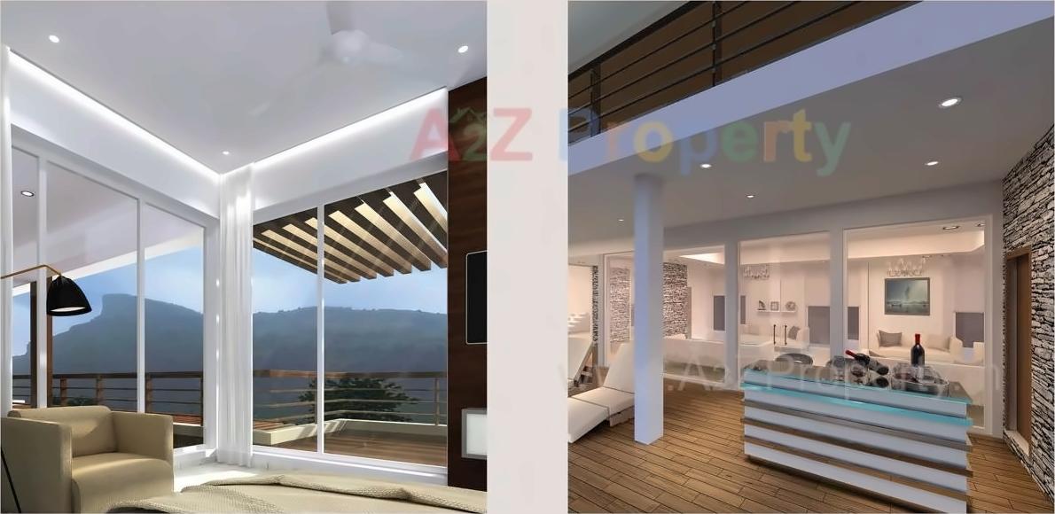 3D Elevation of real estate project 1 Khandala Valley located at Chavani, Raigarh, Maharashtra