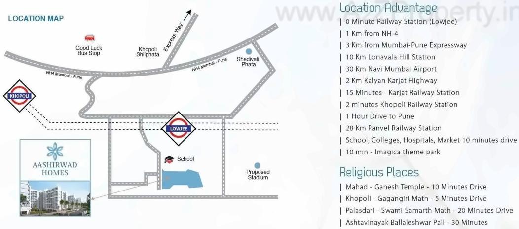  of real estate project Aashirwad Homes located at Khopoli, Raigarh, Maharashtra