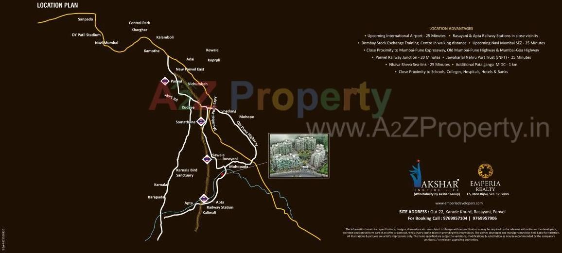  of real estate project Akshar Emperia Garden located at Karade-kh, Raigarh, Maharashtra