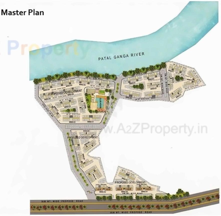  of real estate project Akshar Rivergate   Plot located at Chawane, Raigarh, Maharashtra