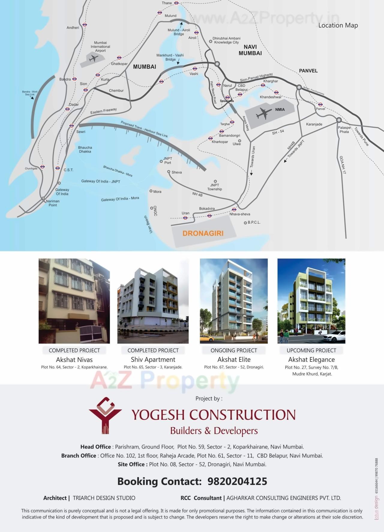  of real estate project Akshat Prime located at Bokadvira, Raigarh, Maharashtra