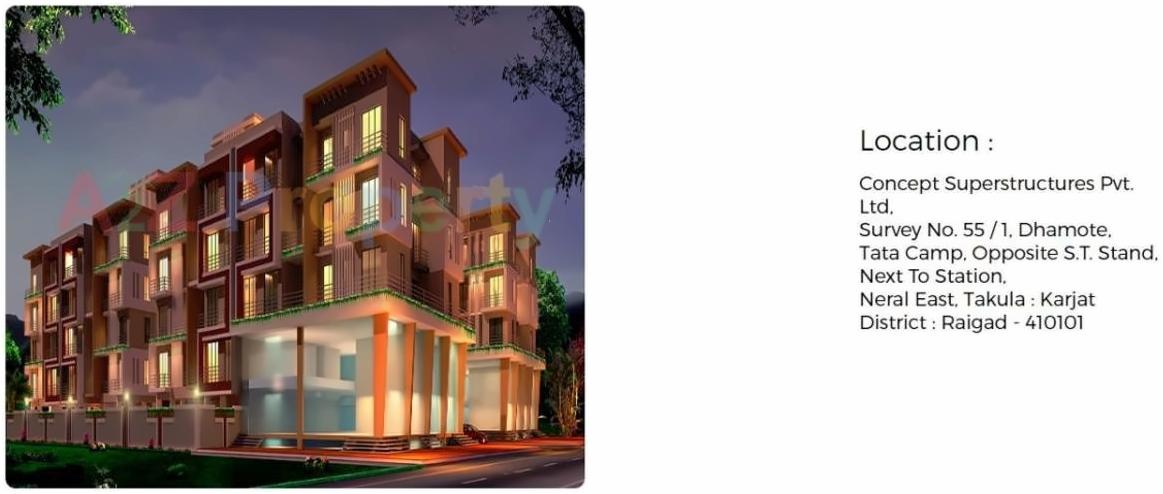 3D Elevation of real estate project Altamonte located at Dhamote, Raigarh, Maharashtra