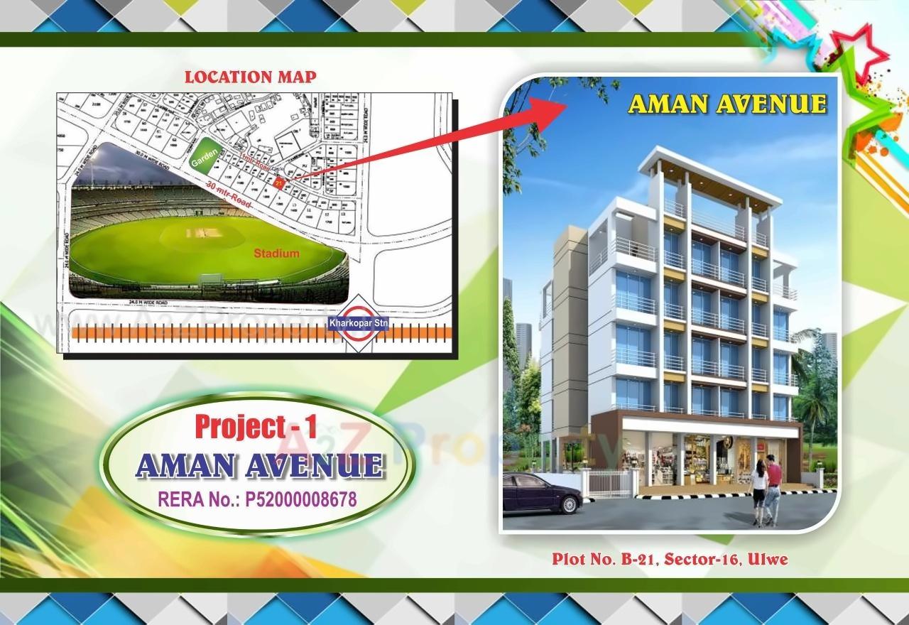  of real estate project Aman Avenue located at Ulawe, Raigarh, Maharashtra