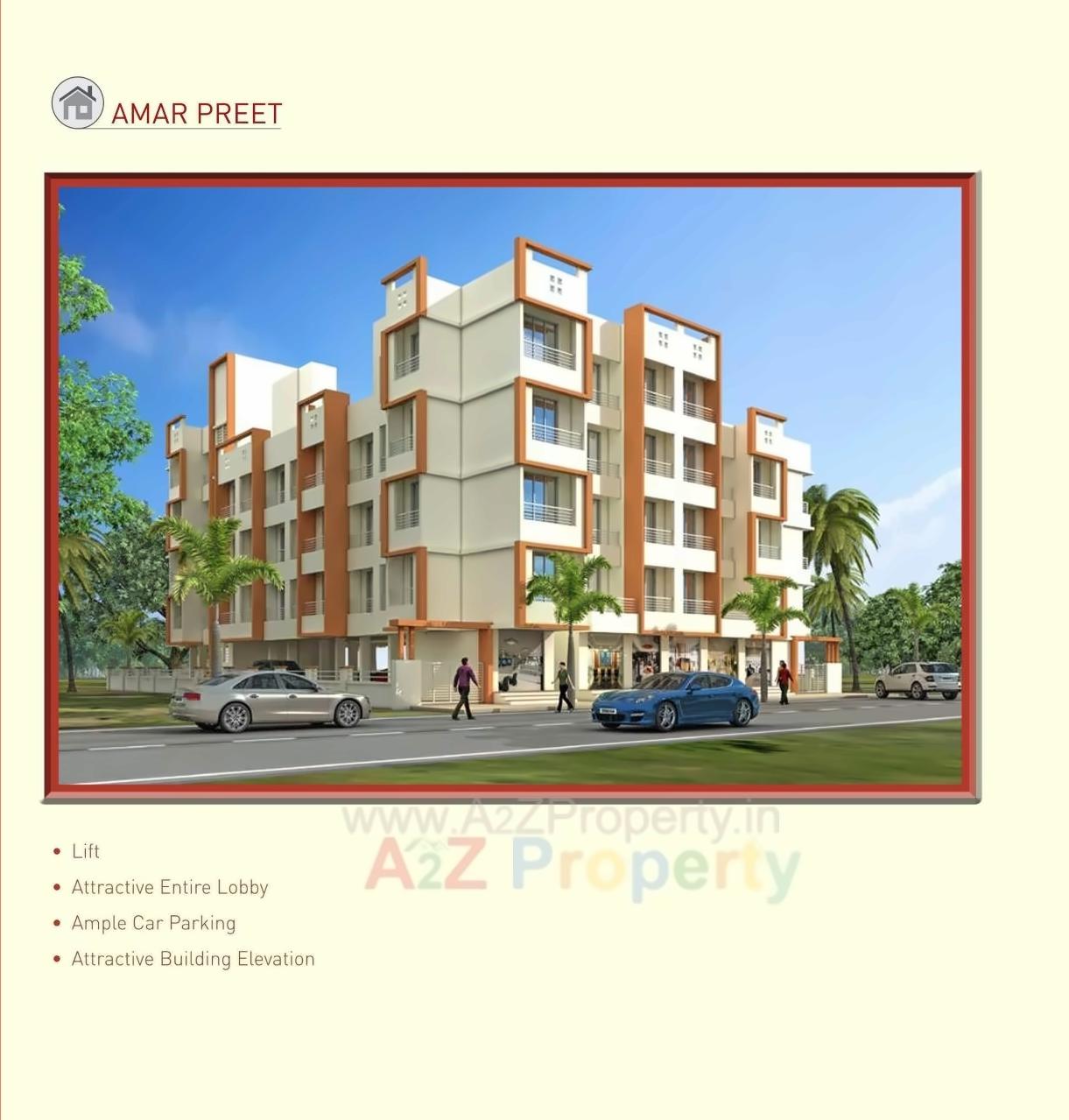 3D Elevation of real estate project Amarpreet located at Mamdapur, Raigarh, Maharashtra