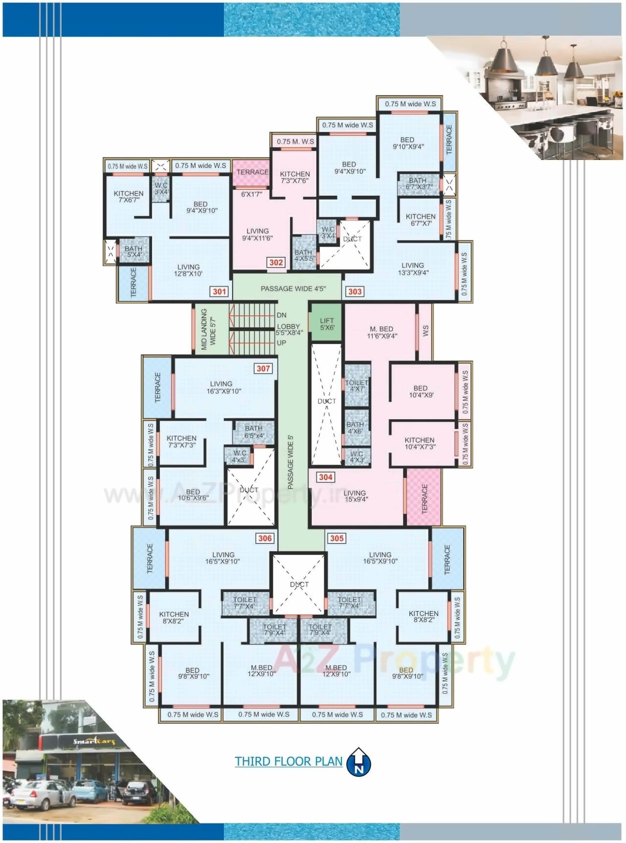 Layout of real estate project Amol Samarth located at Panvel, Raigarh, Maharashtra