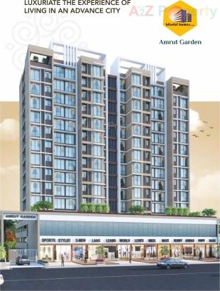 Elevation of real estate project Amrut Garden located at Kamothe, Raigarh, Maharashtra