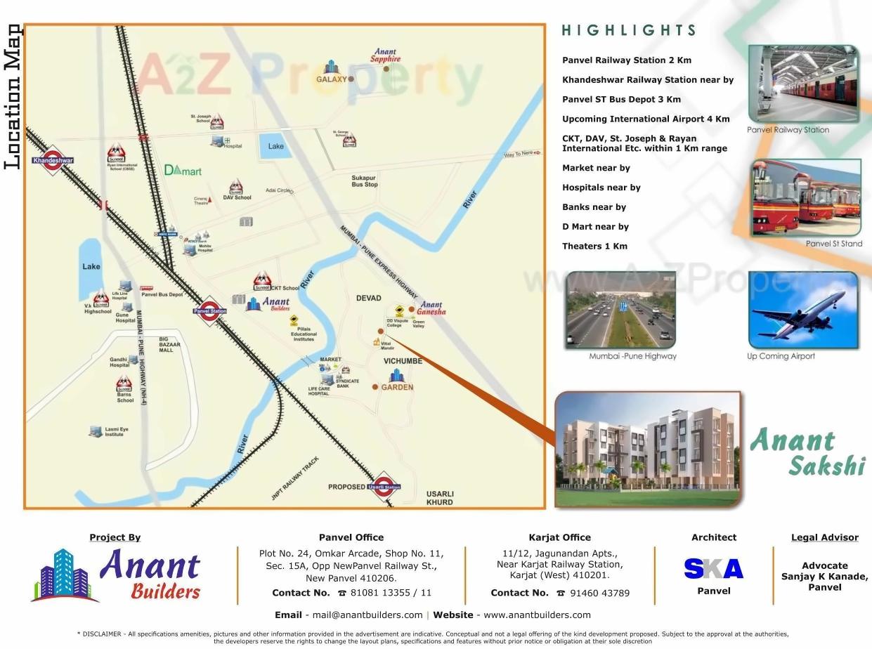  of real estate project Anant Sakshi located at Devad, Raigarh, Maharashtra