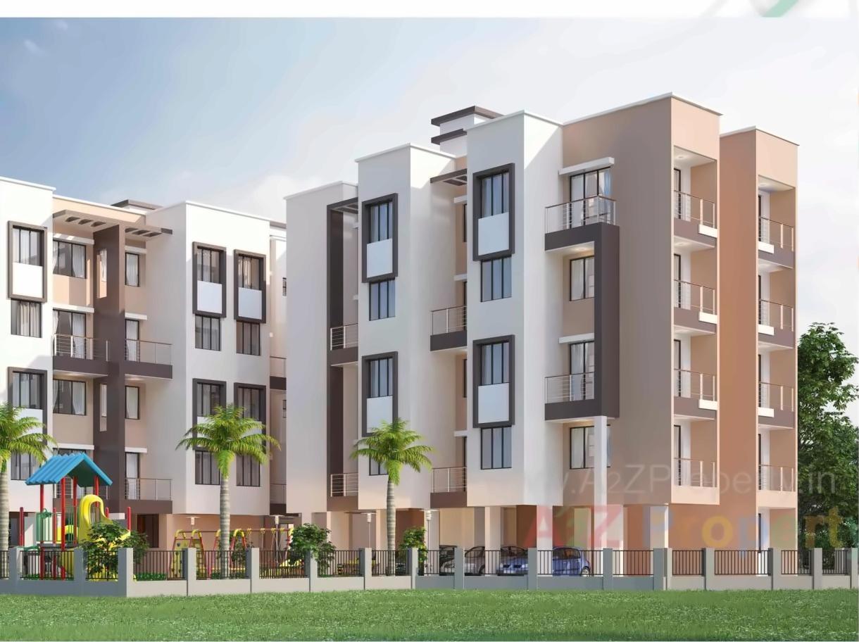 3D Elevation of real estate project Anant Sakshi located at Devad, Raigarh, Maharashtra