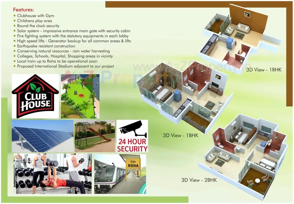  of real estate project Ankit Fiona located at Bhuwaneshwar-ct, Raigarh, Maharashtra