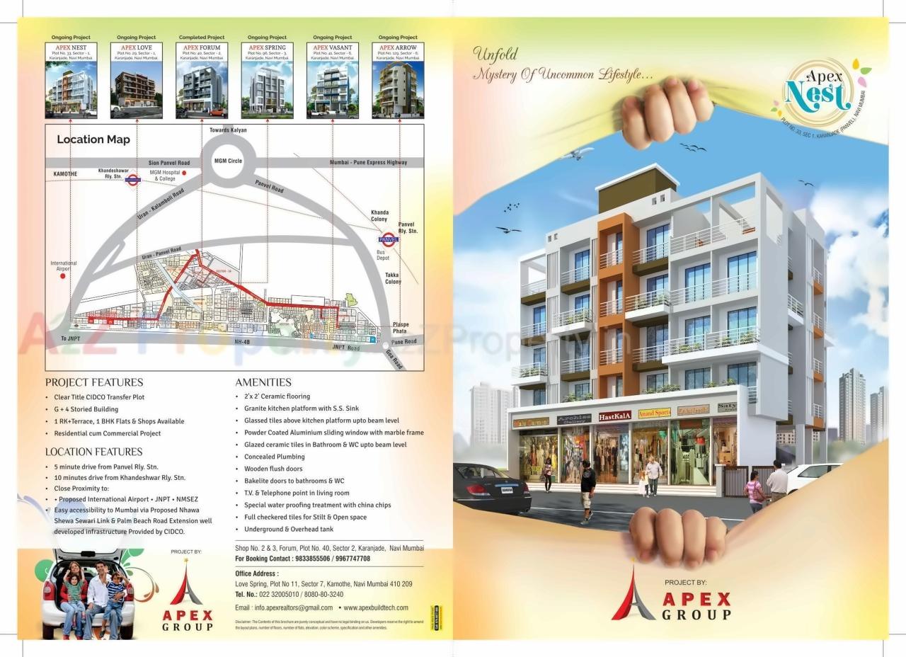  of real estate project Apex Nest located at Karanjade, Raigarh, Maharashtra
