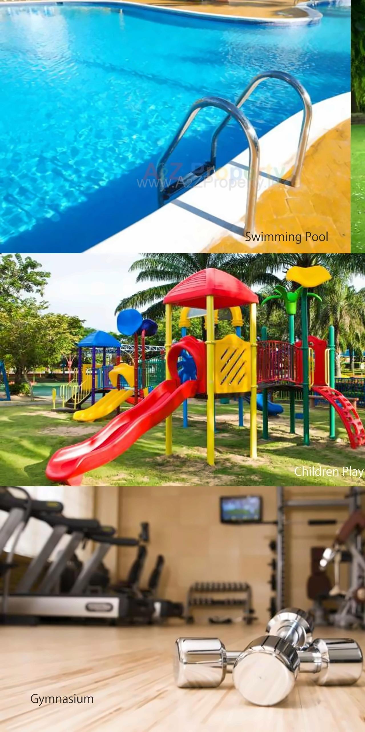 3D Elevation of real estate project Aramus Complex located at Ulawe, Raigarh, Maharashtra