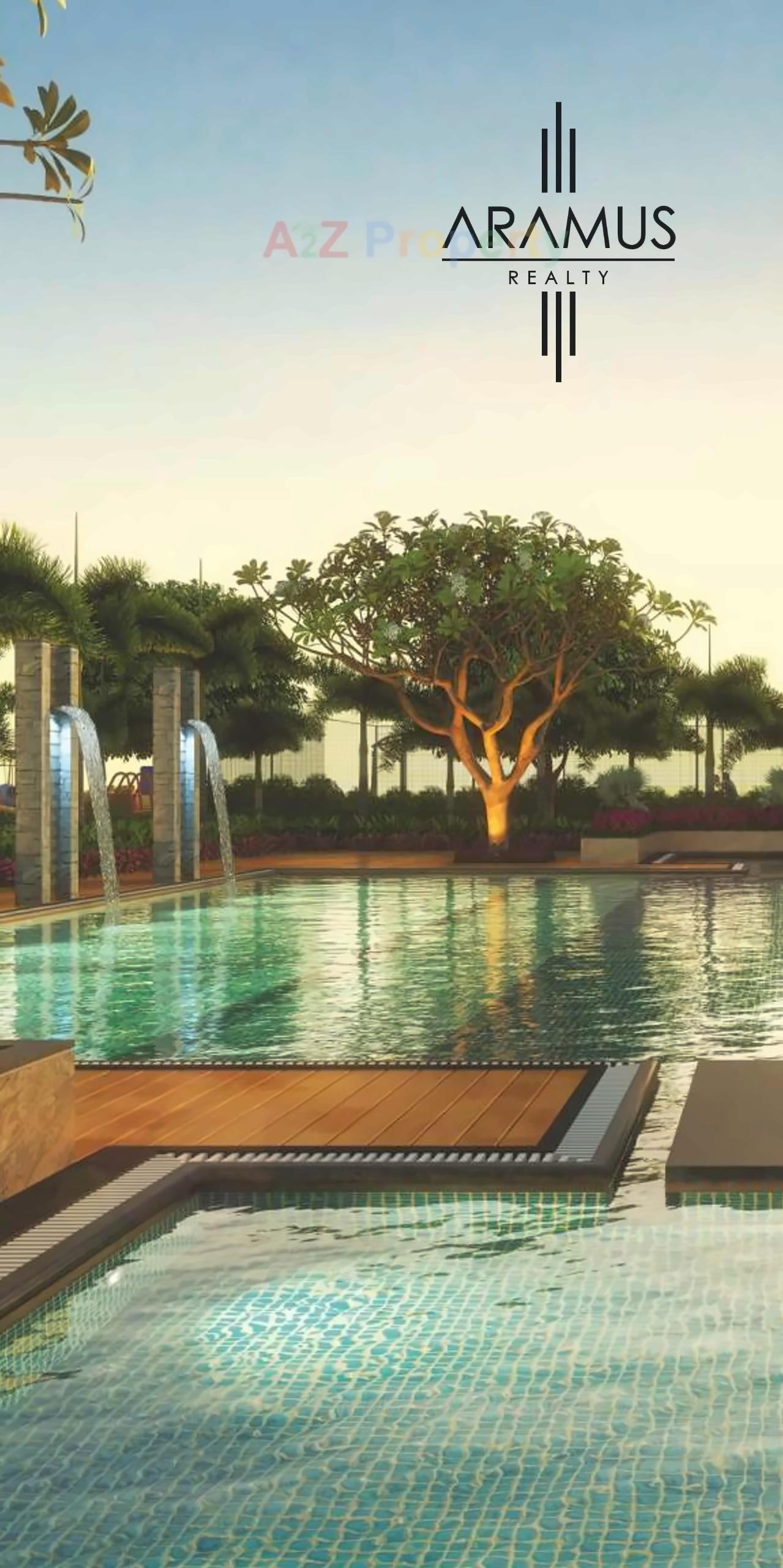 3D Elevation of real estate project Aramus Complex located at Ulawe, Raigarh, Maharashtra