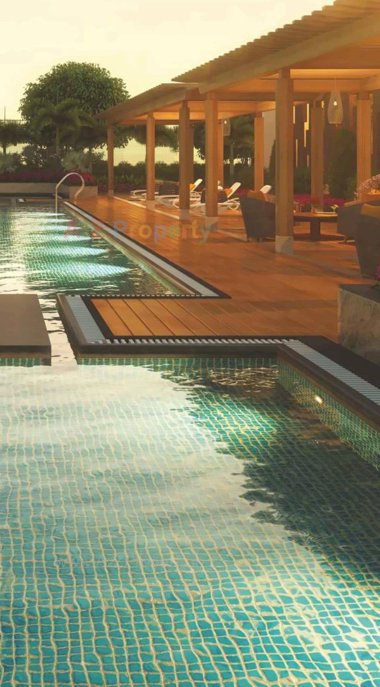 3D Elevation of real estate project Aramus Complex located at Ulawe, Raigarh, Maharashtra