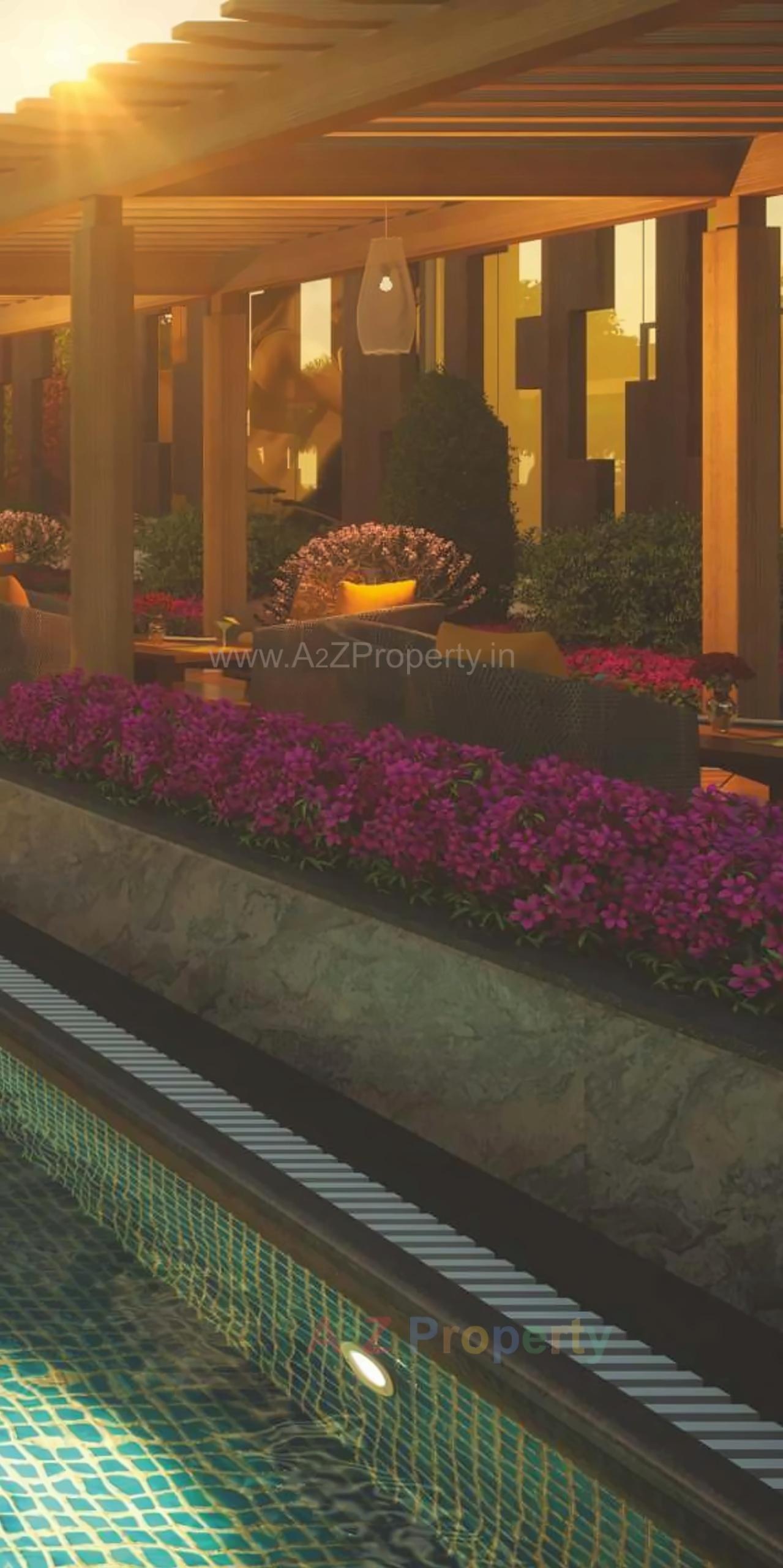 3D Elevation of real estate project Aramus Complex located at Ulawe, Raigarh, Maharashtra