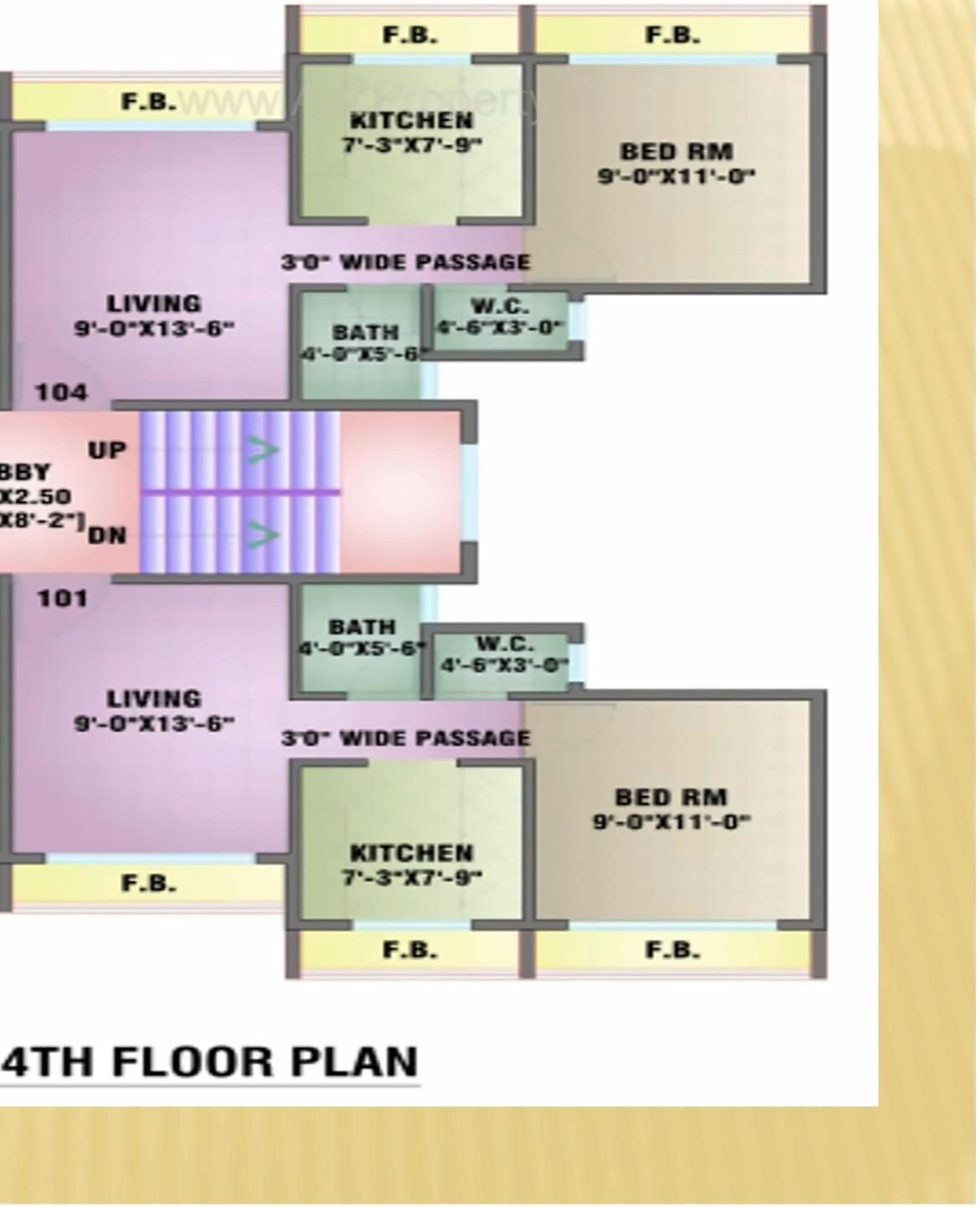 Layout of real estate project Arihant Amisha located at Mahodar, Raigarh, Maharashtra