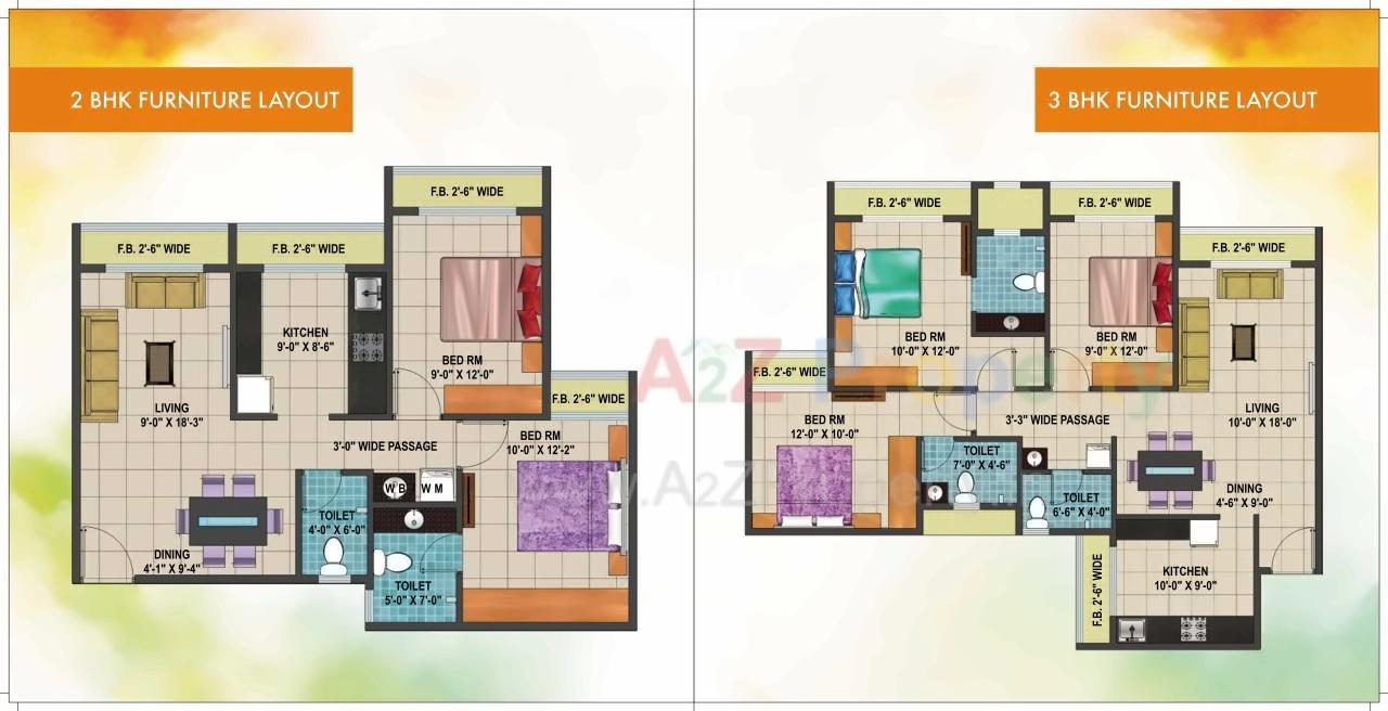 Layout of real estate project Arihant Anaika located at Koyana-velhe, Raigarh, Maharashtra