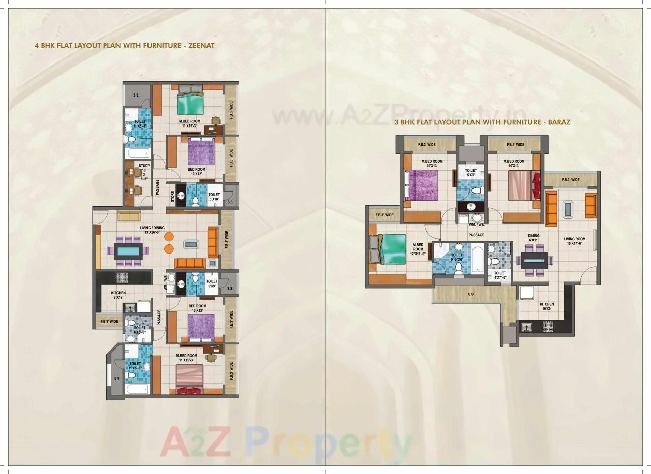 Layout of real estate project Arihant Clan Aalishan located at Rohinjan, Raigarh, Maharashtra