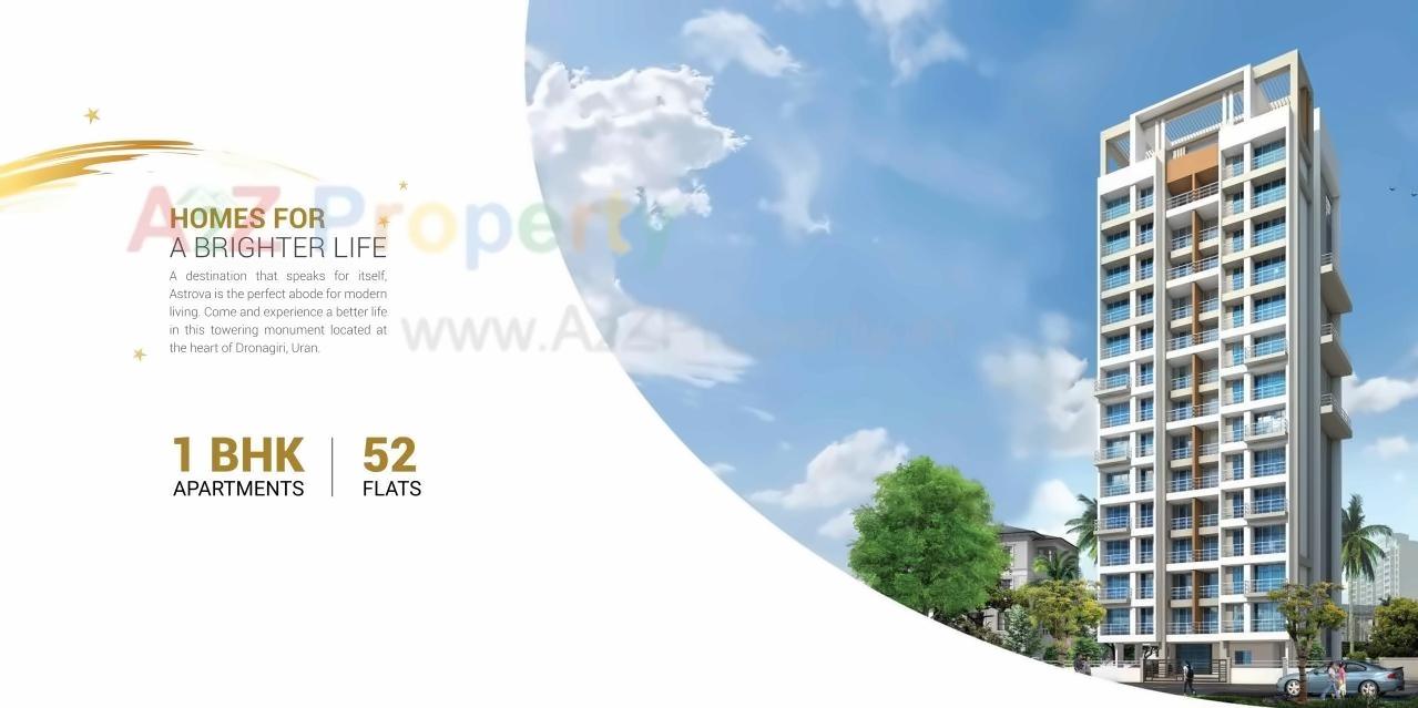 3D Elevation of real estate project Astrova located at Uran, Raigarh, Maharashtra