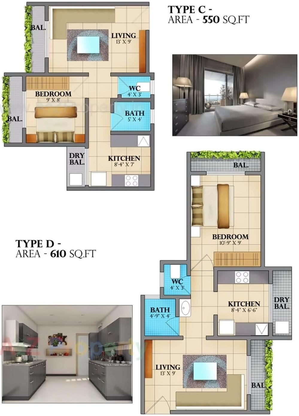 Layout of real estate project Atlantis located at Mamdapur, Raigarh, Maharashtra