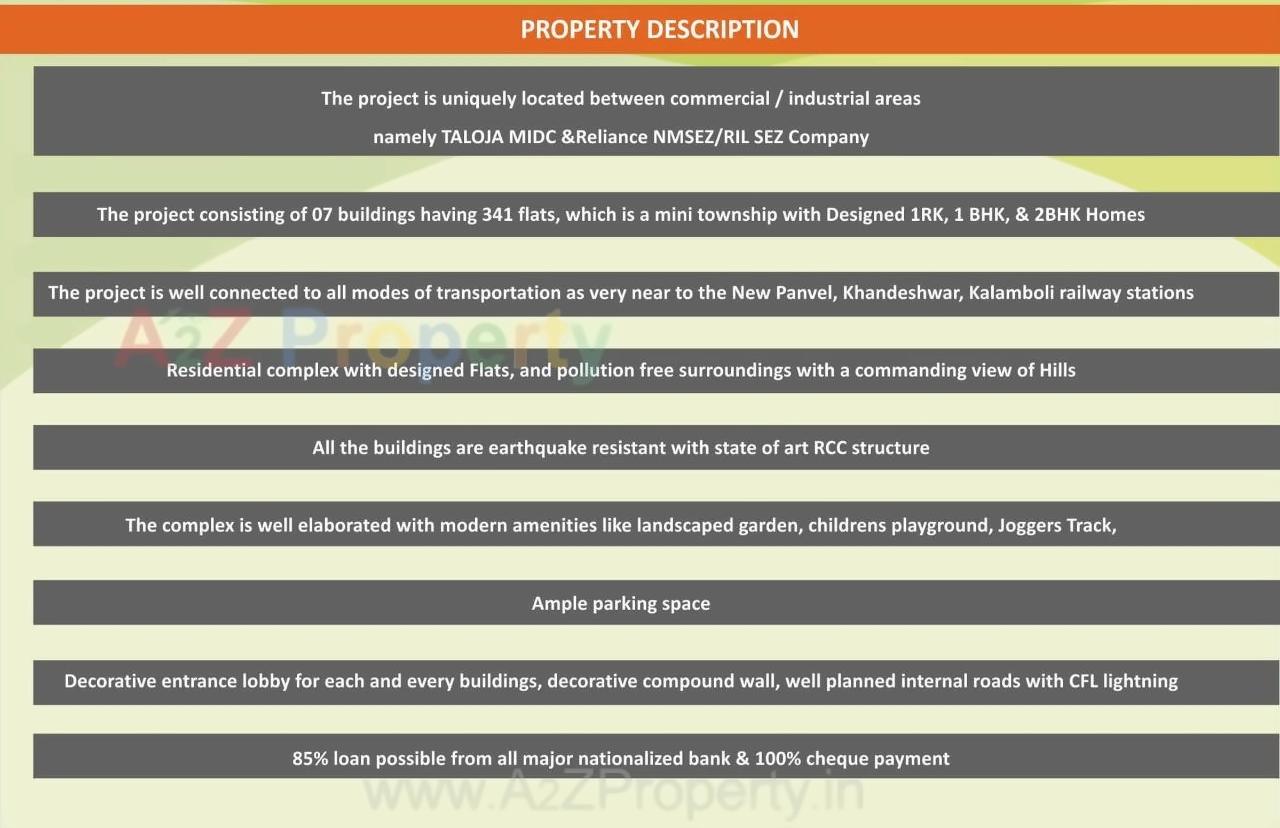  of real estate project Balaji Residency Complex located at Hedutane, Raigarh, Maharashtra