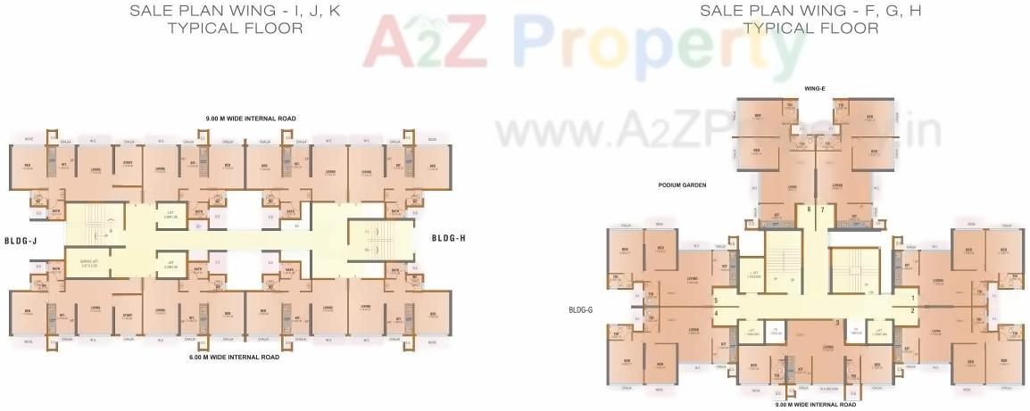 Layout of real estate project Balaji Symphony located at Shilottar-raichur, Raigarh, Maharashtra