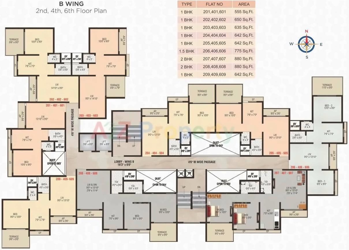 Layout of real estate project Bellavue located at Khopoli, Raigarh, Maharashtra
