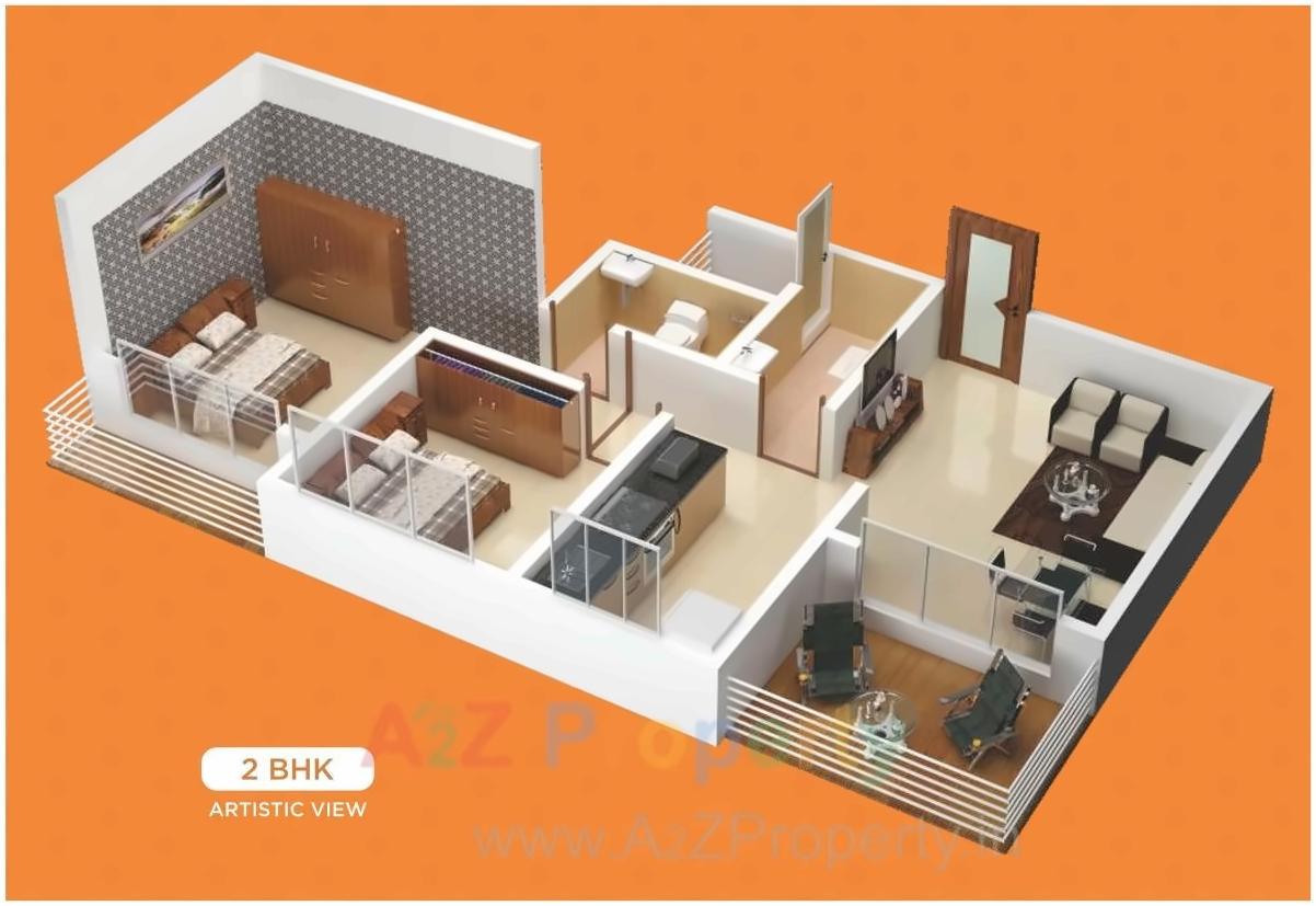 Layout of real estate project Bellavue located at Khopoli, Raigarh, Maharashtra