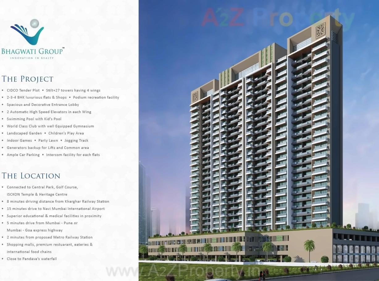 Image 13703 2 of real estate project Bhagwati Greens located at Kharghar, Raigarh, Maharashtra