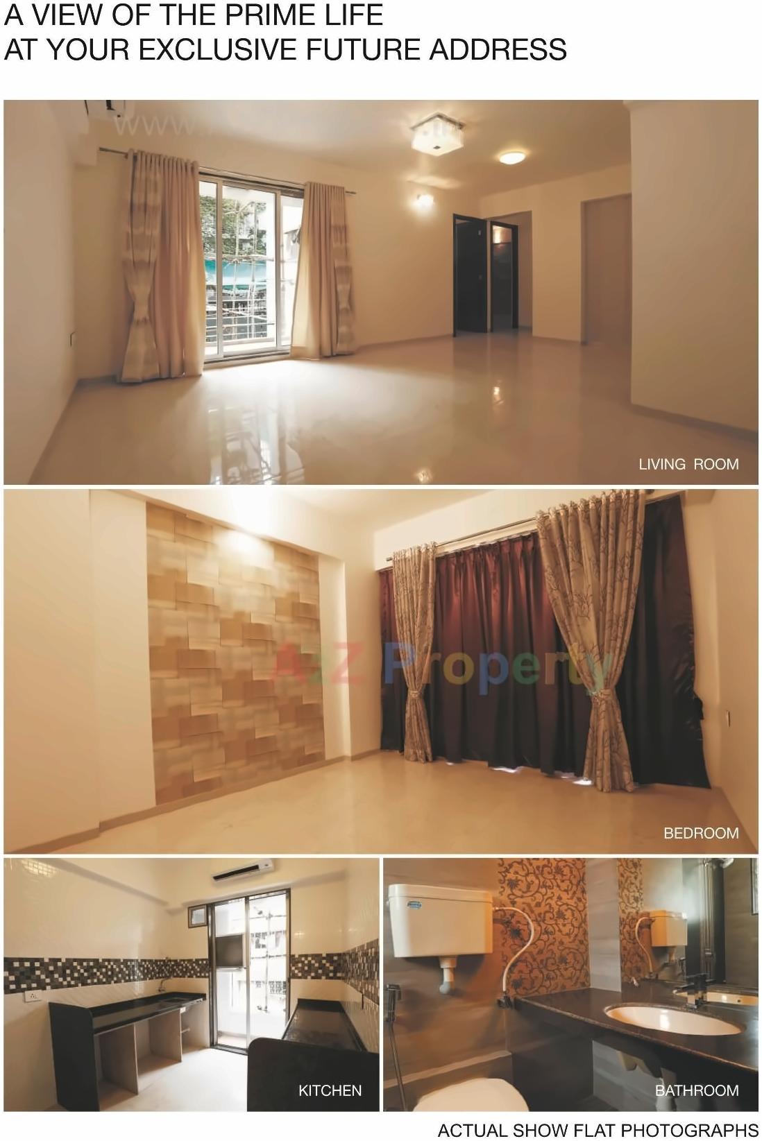 3D Elevation of real estate project C6/01, C6/02 C6/03 Neel Sidhi Prime located at New-panvel, Raigarh, Maharashtra