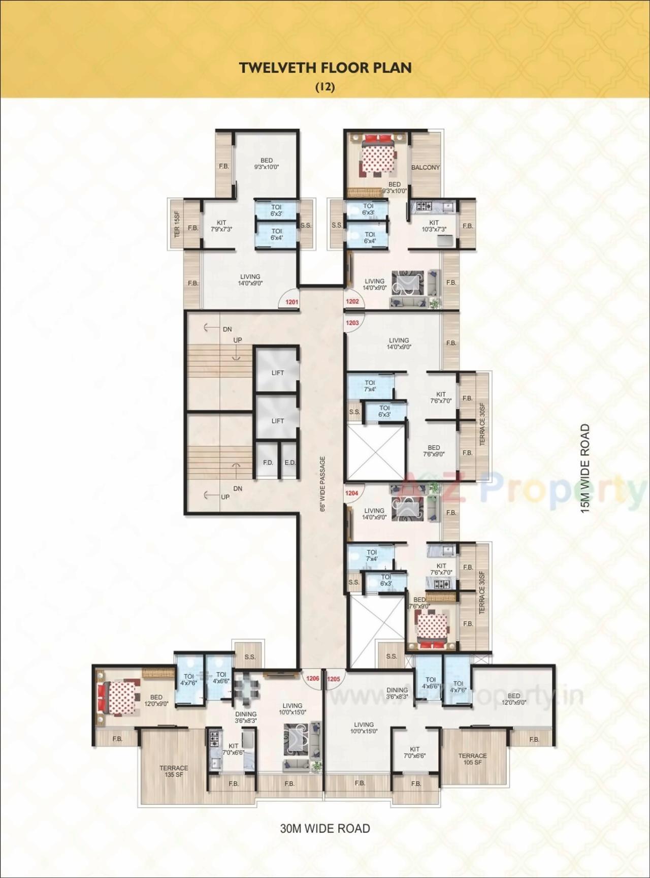 Layout of real estate project Callisto located at Ulawe, Raigarh, Maharashtra