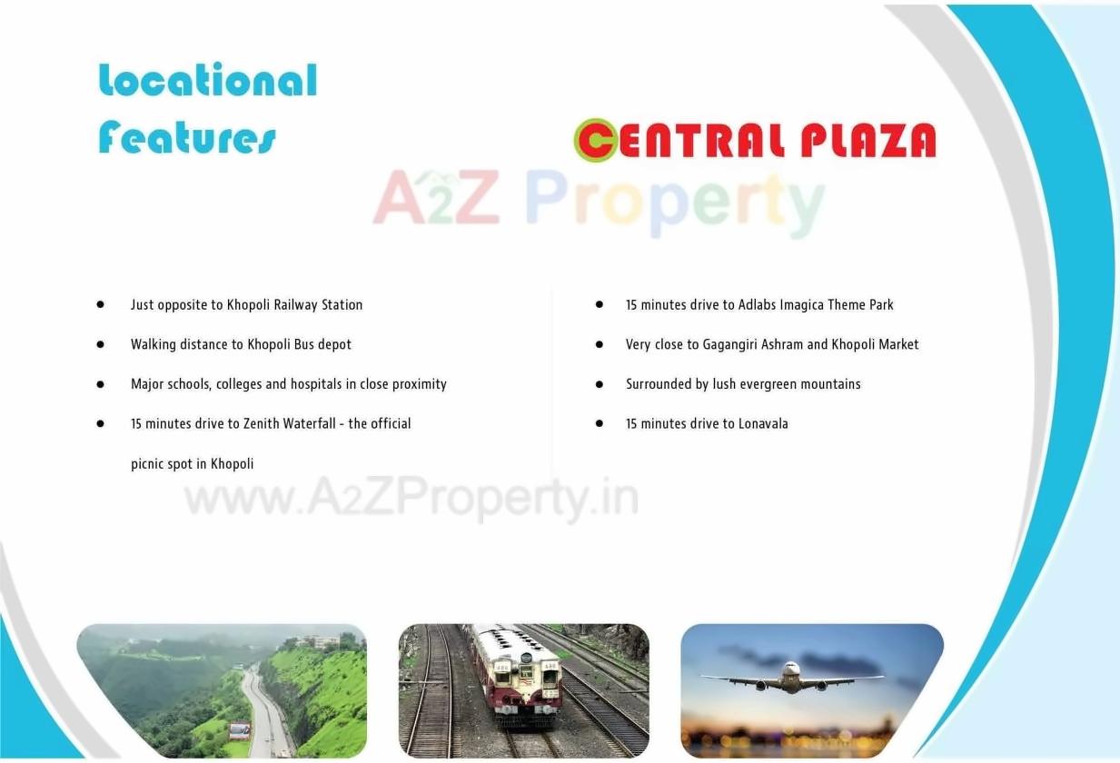  of real estate project Central Plaza located at Khopoli, Raigarh, Maharashtra