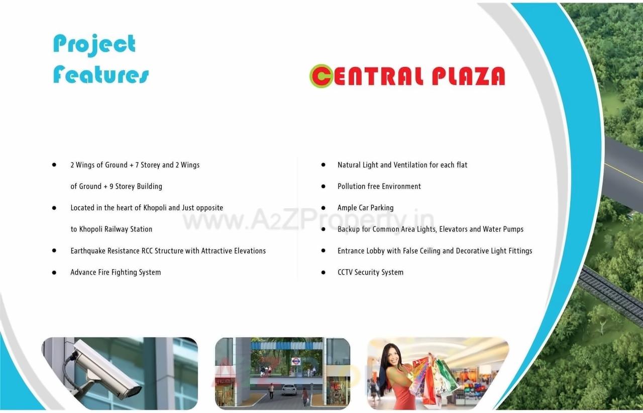  of real estate project Central Plaza located at Khopoli, Raigarh, Maharashtra
