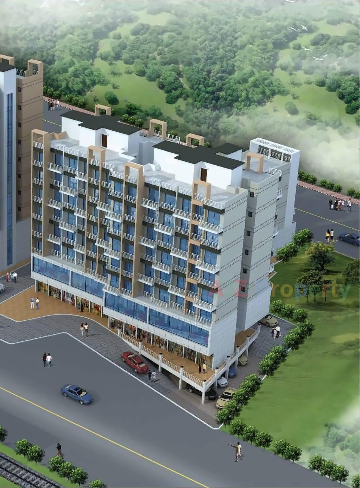 3D Elevation of real estate project Central Plaza located at Khopoli, Raigarh, Maharashtra