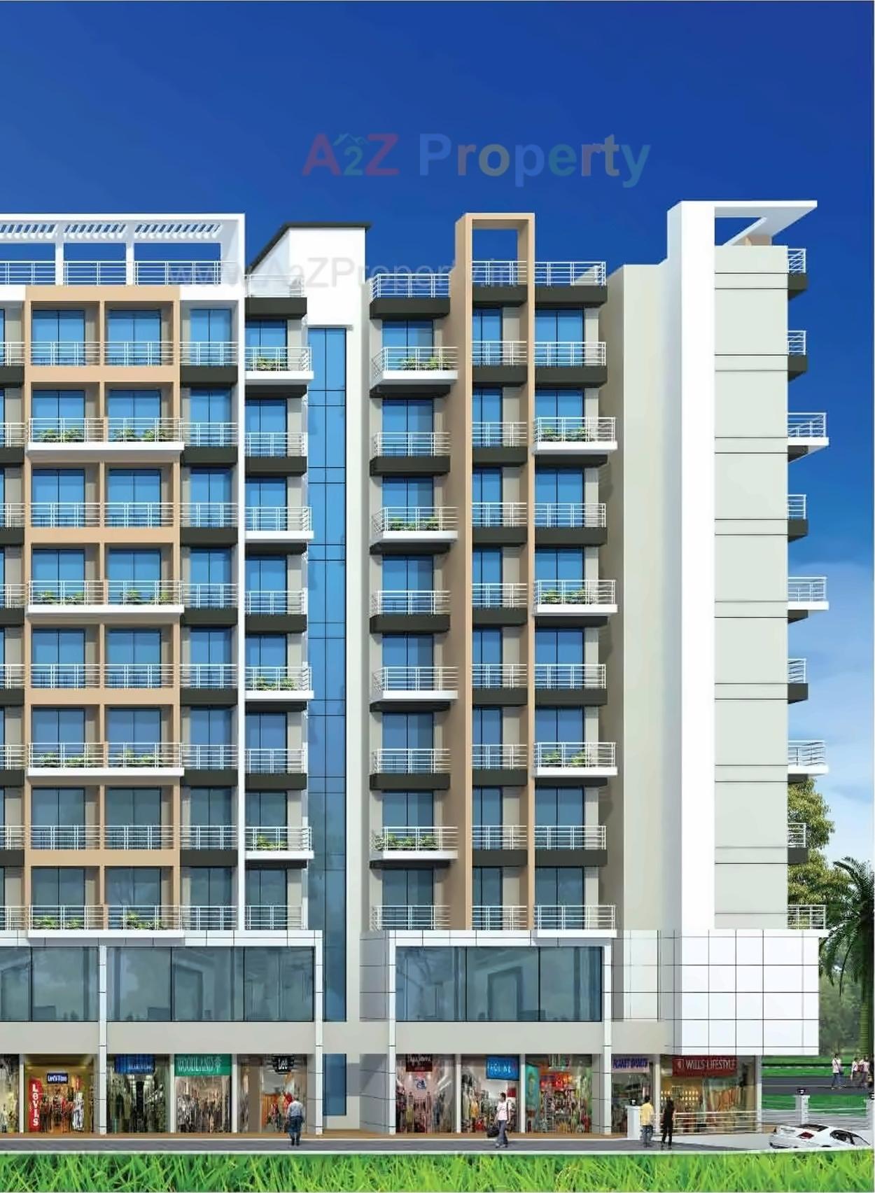 3D Elevation of real estate project Central Plaza located at Khopoli, Raigarh, Maharashtra