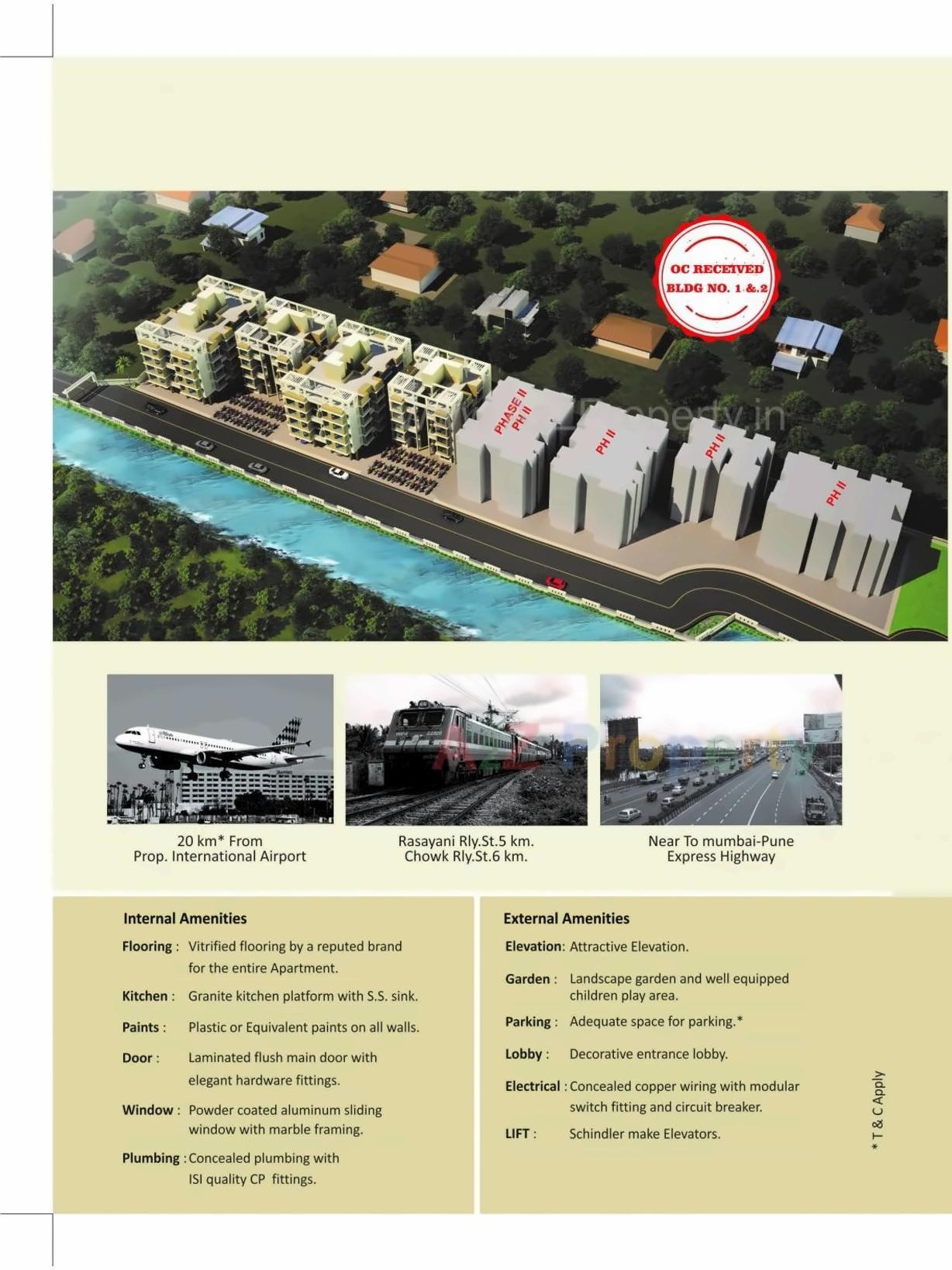  of real estate project Choice Ambe Smruti located at Rees, Raigarh, Maharashtra