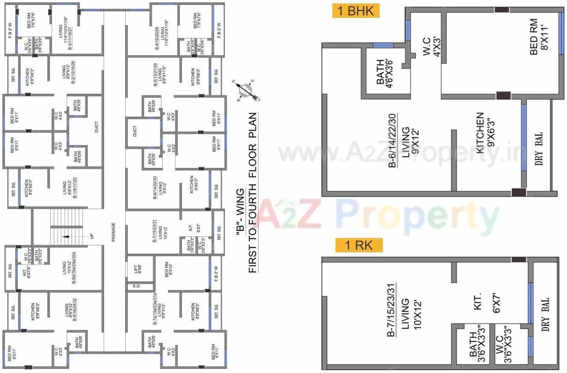 Layout of real estate project Crown located at Karjat, Raigarh, Maharashtra