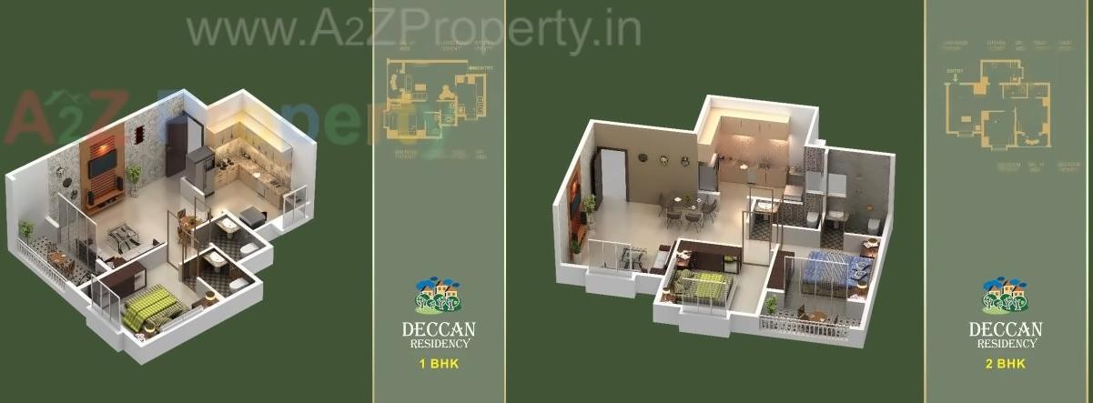 Layout of real estate project Deccan Residency located at Khopoli, Raigarh, Maharashtra