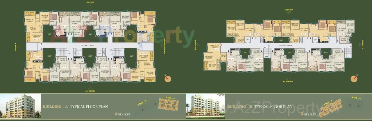Layout of real estate project Deccan Residency located at Khopoli, Raigarh, Maharashtra