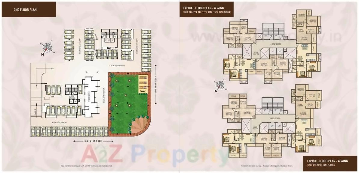 Layout of real estate project Dev Luxuria located at Uran, Raigarh, Maharashtra