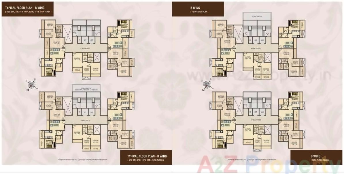 Layout of real estate project Dev Luxuria located at Uran, Raigarh, Maharashtra