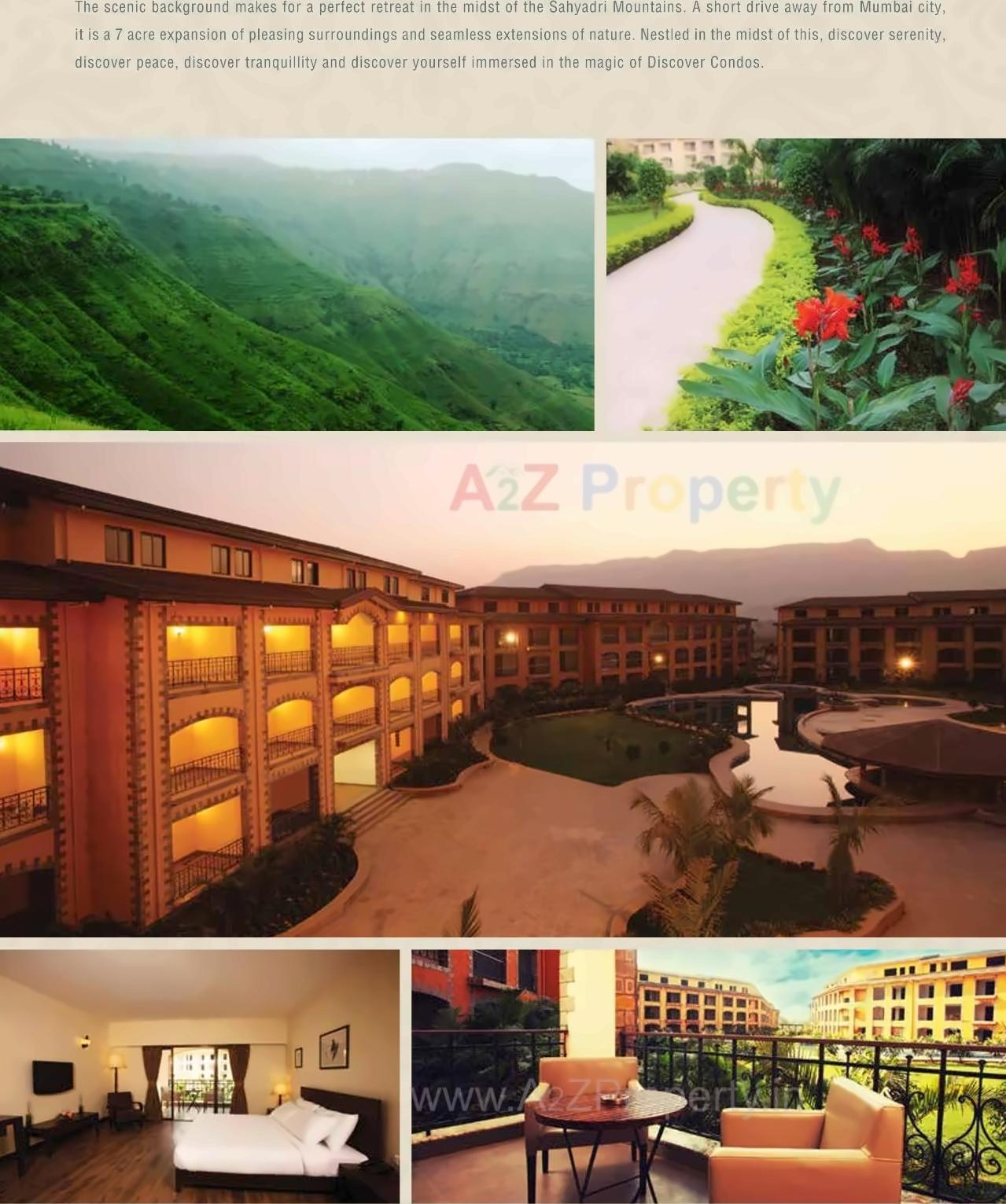 3D Elevation of real estate project Discover Condos located at Dhamote, Raigarh, Maharashtra